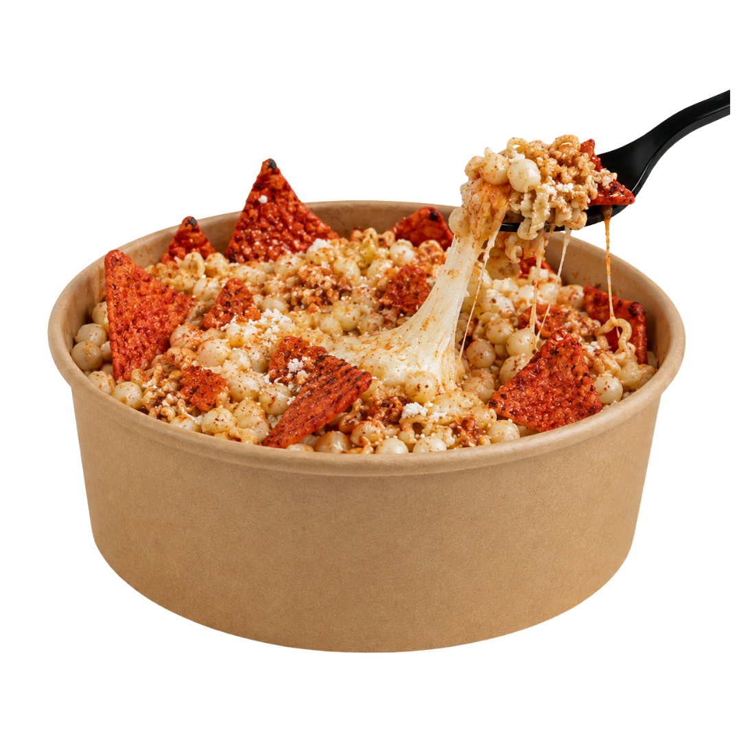 Maruchan Papas Gratinada preparado en Crunchill Colima