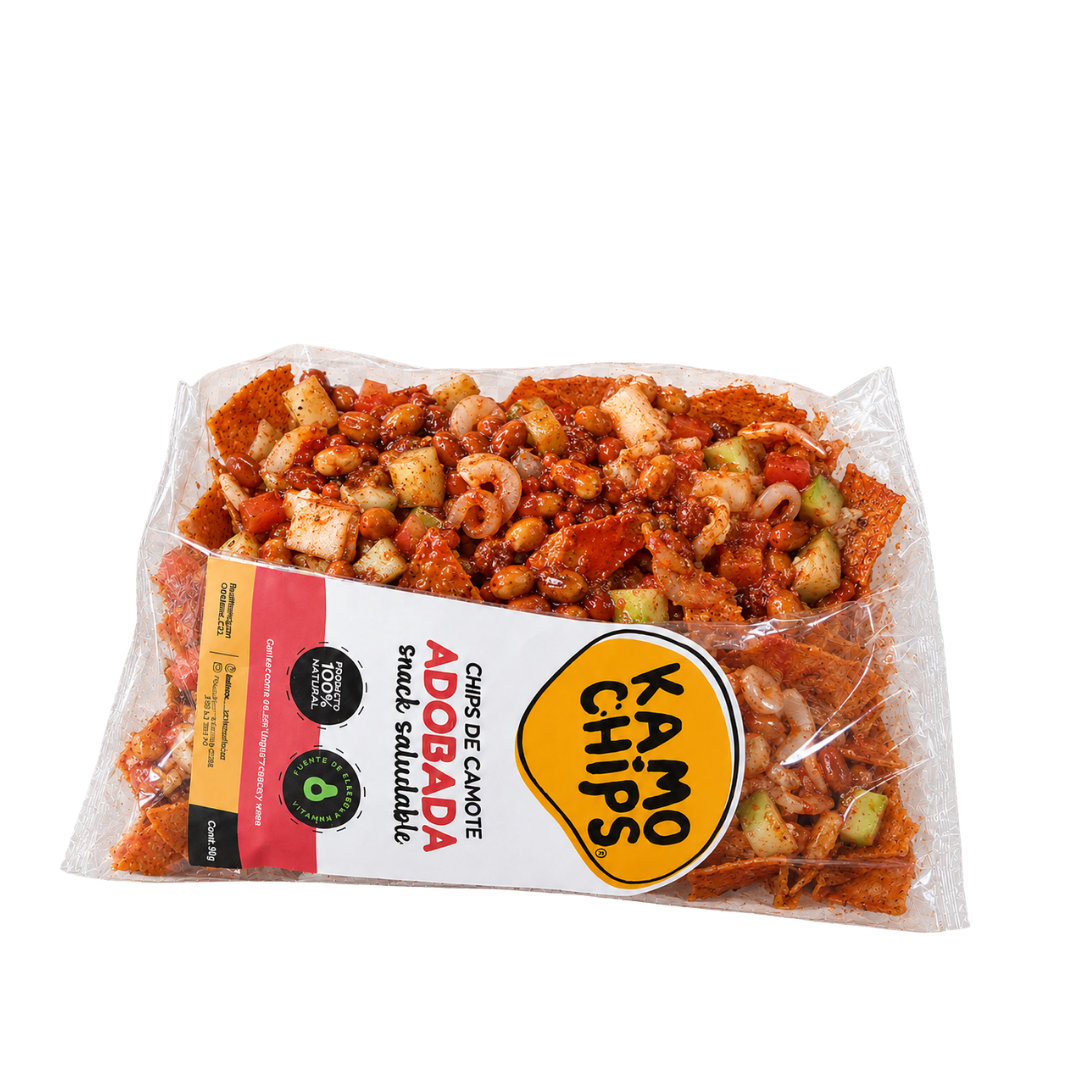 Tostilocos Fit preparado en Crunchill Colima